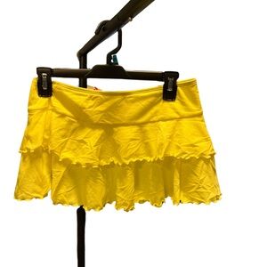 Cat & Jack Girls Bikini Skirt size XL 14 Green